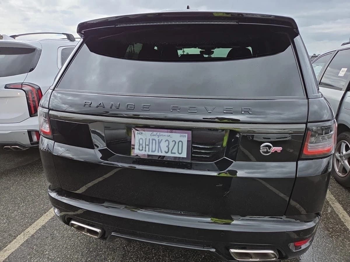2019 Land Rover Range Rover Sport SVR — photo 4
